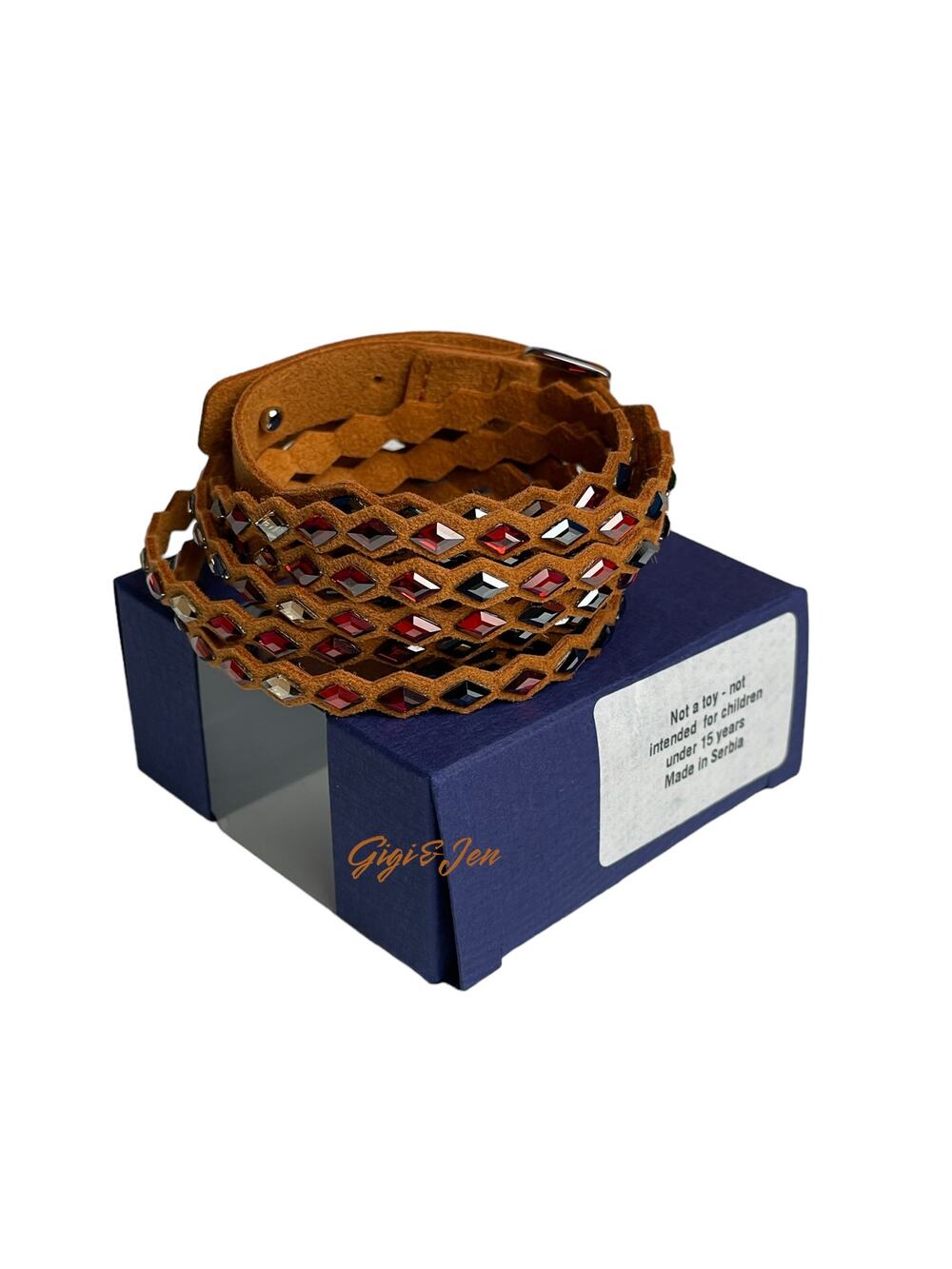 Swarovski Power Collection Camel Bracelet, Multicolored Brown New